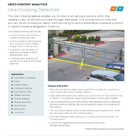 Line Crossing Detection in Los Angeles,  CA